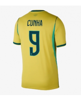 Billige Fotballdrakt Brasil Matheus Cunha #9 Replika Hjemmedrakt VM 2026 Kortermet Billige Fotballdrakt Brasil Matheus Cunha #9 Replika Hjemmedrakt VM 2026 Kortermet